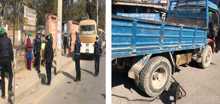 बढी धूँवा फाल्ने २५८ ओटा सवारी साधन ट्राफिक प्रहरीको कारबाहीमा 